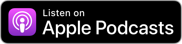 Apple podcast badge to Kerrie Redgate's podcast